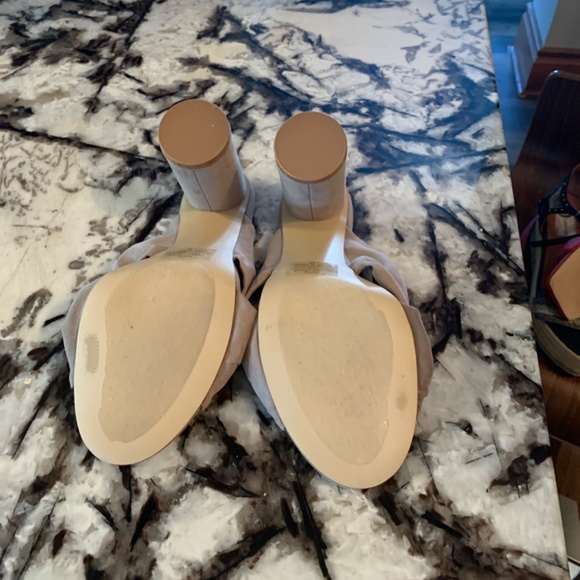 Kaari Blue knitted suede heels.‎ Never worn . - Picture 3 of 4